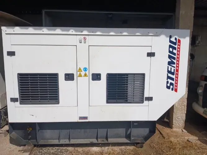 Grupo Gerador Stemac | 80 KVA | Container Silenciado | Sistema Rampa