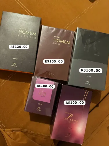 Perfumes natura
