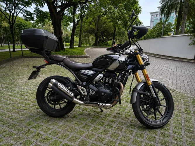 Triumph Scrambler 400 X 2025 | Único dono | Revisada