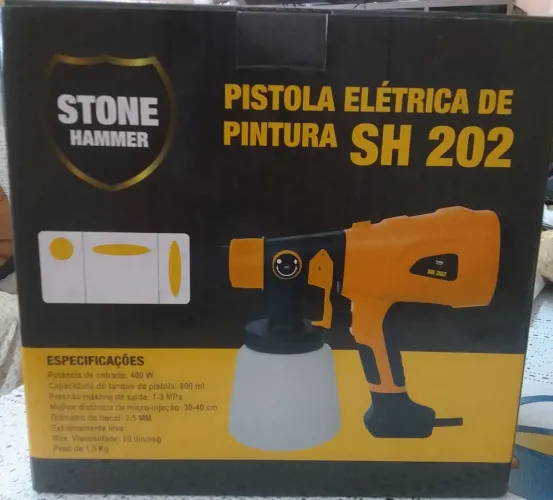 Pistola elétrica de pintura SH202 220v mesquita Rj