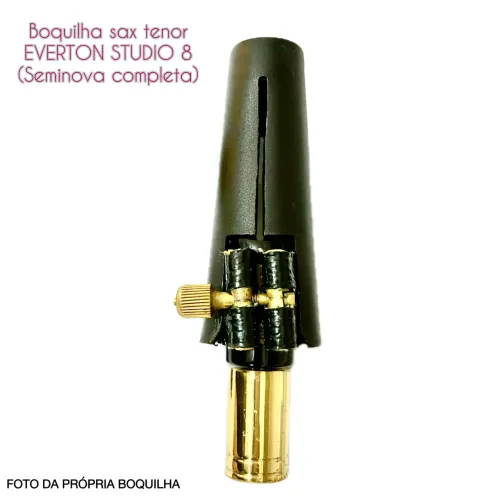 Boquilha para sax tenor Everton Studio 8