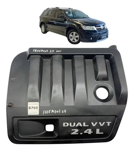 Capa Do Motor Fiat Freemont 2.4 2011 A 2016 Preto  original retirada