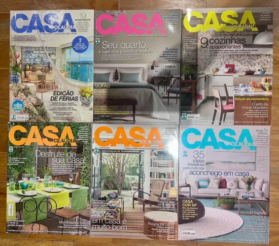Revista Casa Claudia- coleção 2
