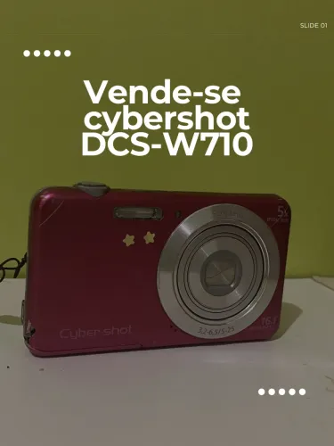 Câmera Sony Cybershot DCS-W710