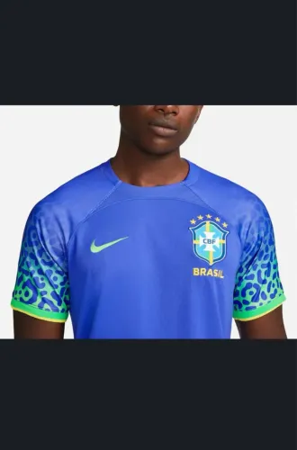 Camisa Nike Brasil azul