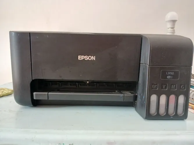 Impressora multifuncional usada com defeito - Epson L 3150