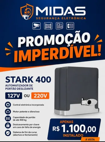Motor Portão Automático Deslizante Instalado