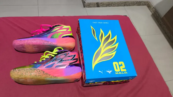 Tênis de Basquete Puma LaMelo Ball MB 02 Be You tamanho 42