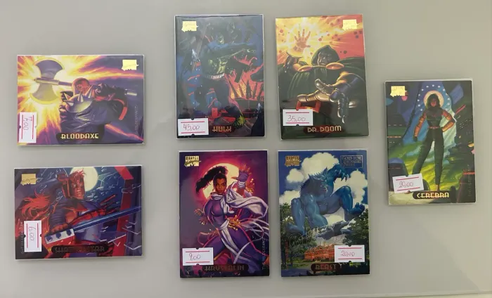 Cards/Cartas - Fleer Ultra - Marvel Master Pieces
