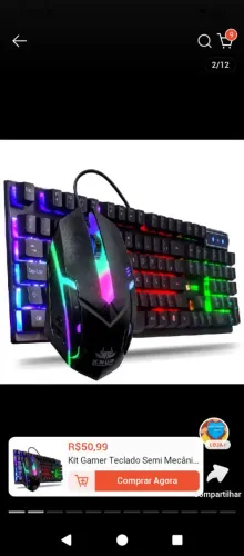 Teclado e mouse