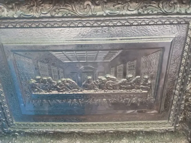 Vende-se quadro em Prata Pura
