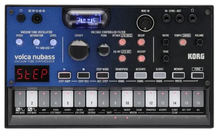 Korg Volca NuBass - Módulo Sintetizador