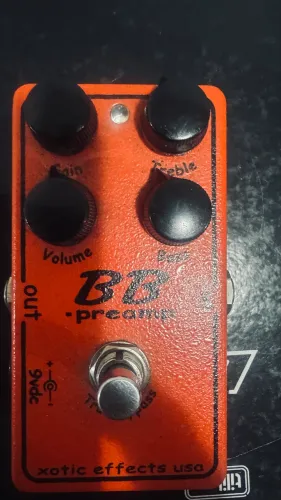 Pedal Xotic Bb Preamp Laranja (Usado)