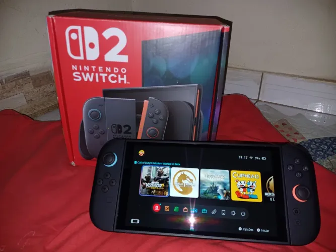 Vendo Nintendo Switch 2 praticamente novo (TEM JOGOS), NÃO ABAIXO VALOR,Ler descrição
