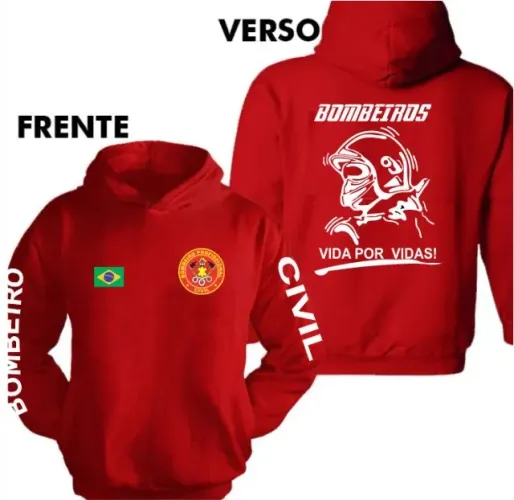 Moletom Bombeiro Civil