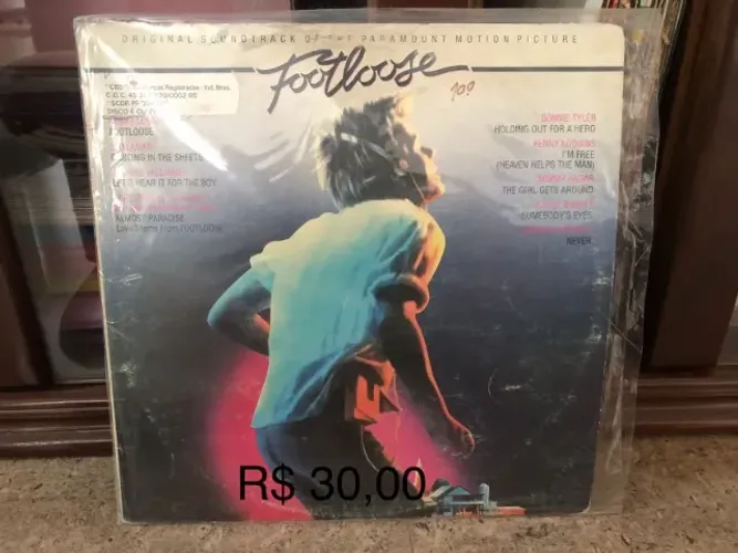 Vinil - Filme Footloose (anos 80) R$ 30,00
