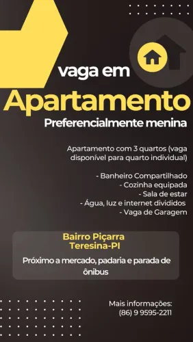 Vaga em apartamento