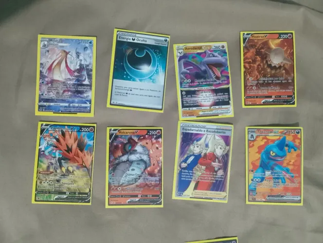 Cartas de pokémon novas