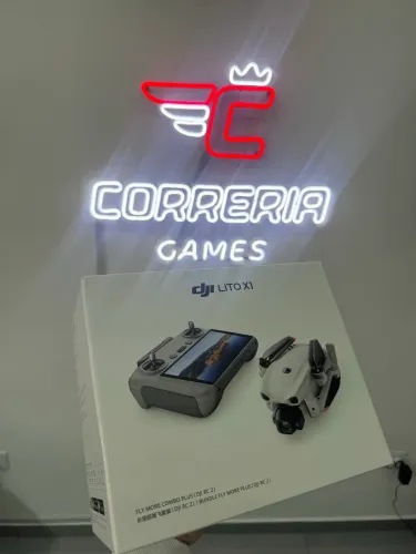 Drone DJI Lito X1 Fly More Combo Plus ( com tela ) cinza