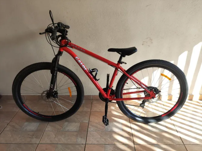 Bicicleta Aro 29 Caloi Vulcan Alumínio - Estado de Nova!
