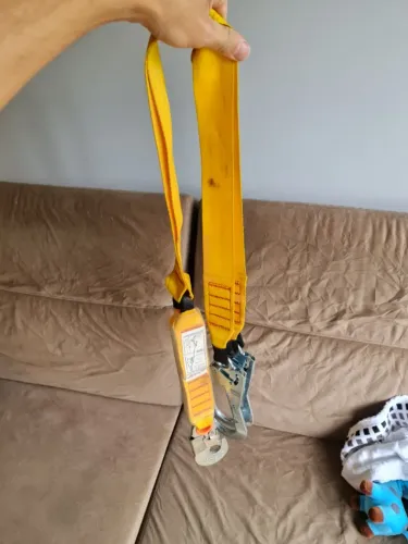 Talabarte Y Duplo Abs Cp2101 Epi Segurança Em Altura Camper