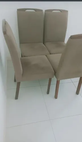 Cadeiras para Sala de Jantar - MadeiraMadeira -<br>Fica bom porque