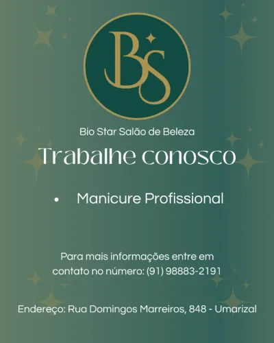 Salão no Bairro Umarizal Contrata Manicure