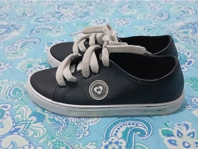 Tênis Infantil Menina Molekinha Soft Pop (Preto - Tam 30)