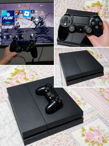 ?PS4 500GB- LEIA A DESCRIÇÃO?