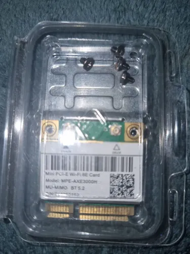 Adaptador wifi 6E mini PCI-E CARD 
