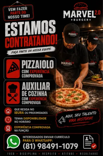 Estamos contratando!