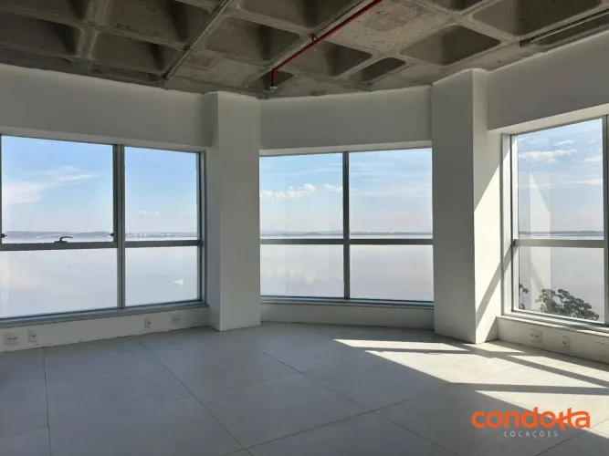 Sala para alugar no Cristal Tower, 42 m² por R$ 3.743/mês - Cristal - Porto Alegre/RS