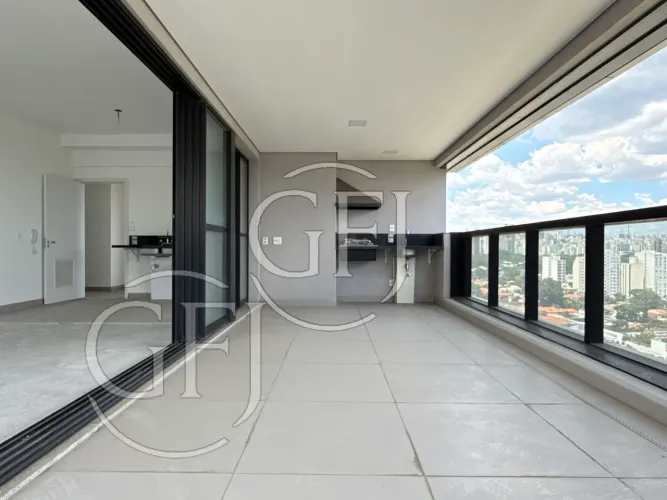 Apartamento Novo com 142 m2 - 3 suítes - 2 vagas - Varanda Gourmet - Andar Alto em Pinheir