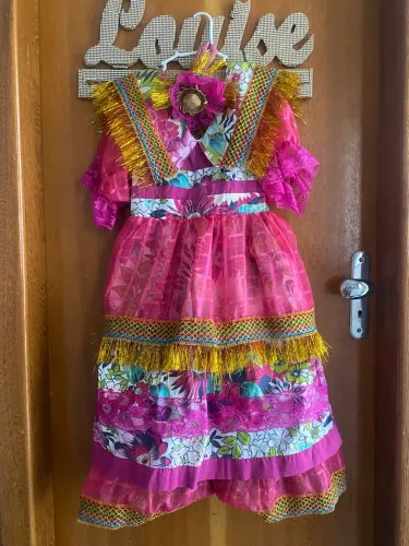 Vestido quadrilha junina