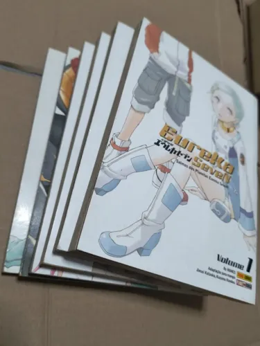 Mangá Eureka Seven Completo 6 Volumes Ótimo Estado