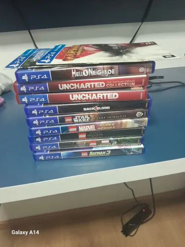 Jogos usados pouco uso