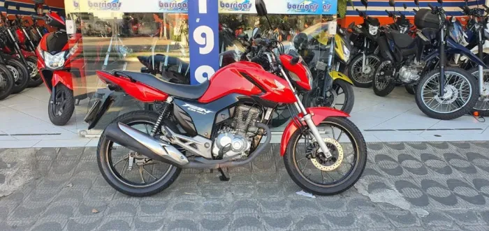 Honda Cg 160 Fan Flex 2024 Vermelha Único Dono