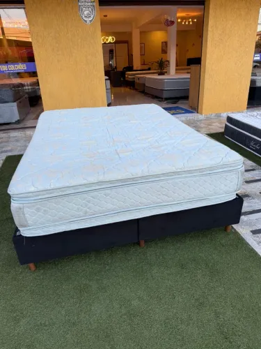 Cama box Casal MAXFLEX QUEEN - Entrego! 