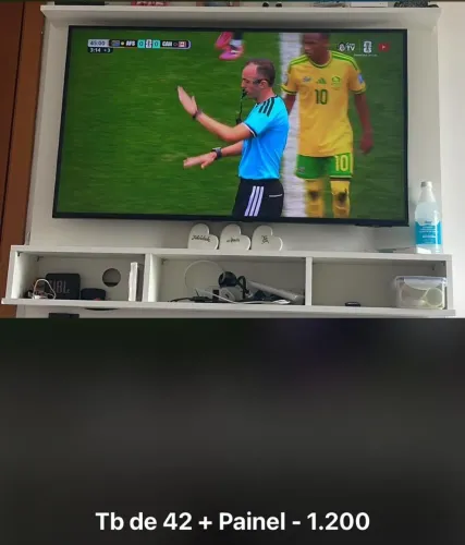 Painel de TV e TV 43 polegadas Samsung