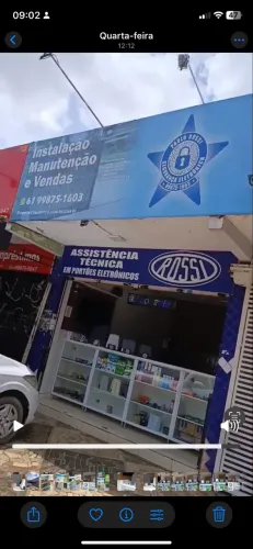 Portões eletrônicos, câmeras e controles