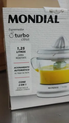 Espremedor Turbo Zerado