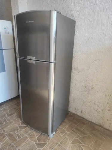 Geladeira Brastemp inox Frost Free 430 litros faço frete grátis