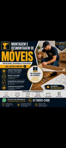 Montagem e desmontagem de móveis