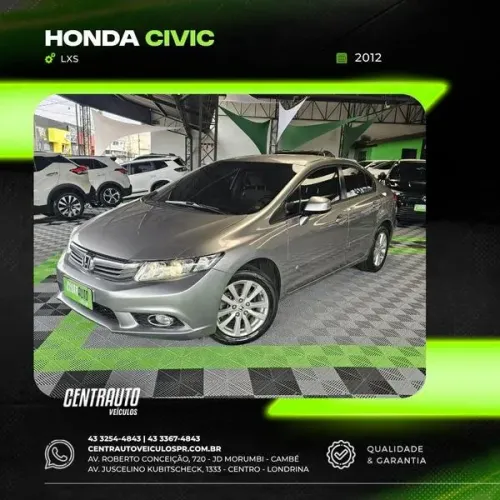 Honda Civic Sedan LXS 1.8/1.8 Flex 16V Mec. 4P 2012