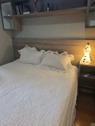 Conjunto de cobre leito com 4 peças para cama de casal