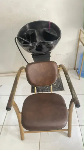 Cadeira lavatória de salão