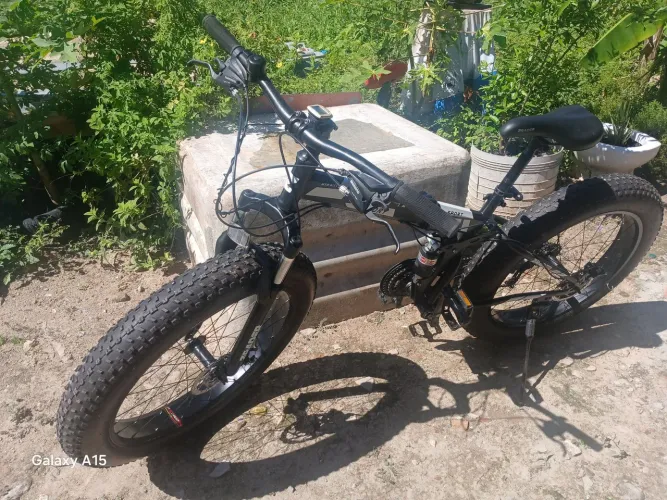 Bicicleta dobrável pneu grosso