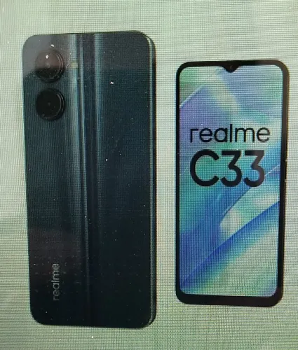 Celular Realme C33 64GB 4GB RAM (+4GB expansível)