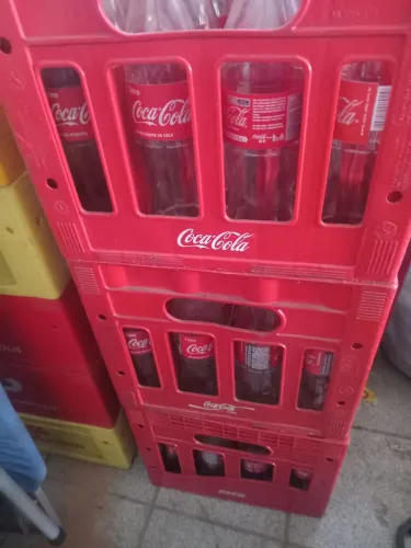Caixas de coca de 1 litro