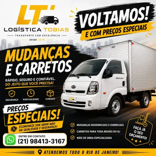 Fretes, carretos e mudanças